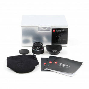 Leica 28mm f5.6 Summaron-M Matte Black Paint + Box