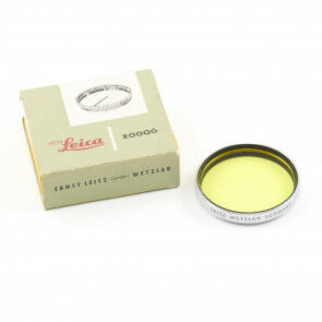 Leitz E41 Yellow 1 Filter Chrome + Box